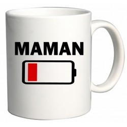 Mug Maman batterie à plat
