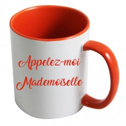 Mug Appelez-moi Mademoiselle CADEAU D AMOUR