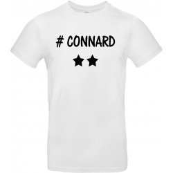 T-shirt homme Col Rond Connard 2 étoiles CADEAU D AMOUR