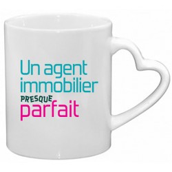 Mug Un agent immobilier Presque Parfait CADEAU D AMOUR