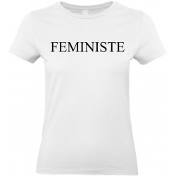 T-shirt femme Col Rond Féministe Cadeau D'amour