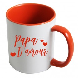 Mug Papa D'amour CADEAU D AMOUR