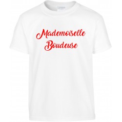 T-shirt enfant Mademoiselle Boudeuse