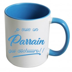 Mug Je suis un parrain qui déchiiiiire CADEAU D AMOUR