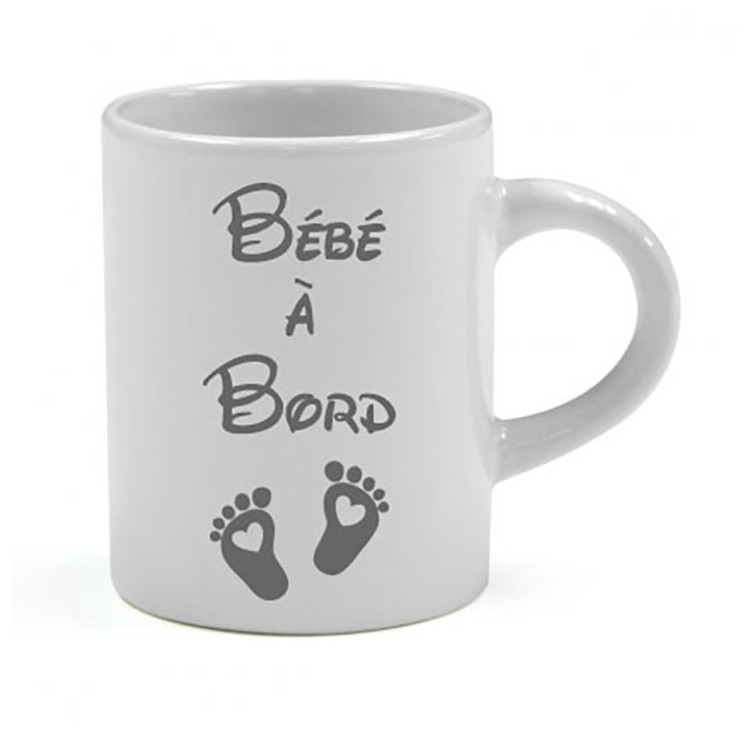 Tasse Expresso Bebe A Bord Cadeau D Amour