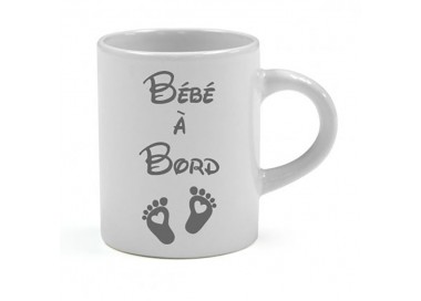 Tasse Expresso Bebe A Bord Cadeau D Amour