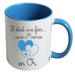 Mug il était une fois une mamie en or CADEAU D AMOUR