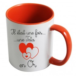 Mug il était une fois une tata en or CADEAU D AMOUR