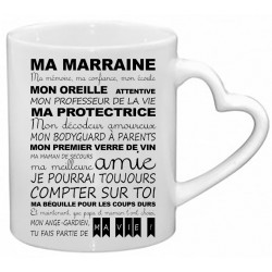 Mug Marraine CADEAU D AMOUR