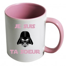 Mug dark vador je suis ta soeur CADEAU D AMOUR