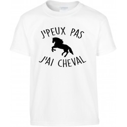 T-shirt Enfant Le Cheval Enchanté By Abi - Pilou 64 Le Shop