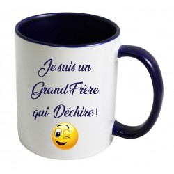 Mug Je suis un grand frère qui déchire CADEAU D AMOUR