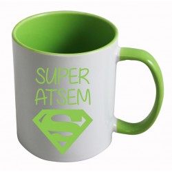 Mug super atsem logo superman CADEAU D AMOUR