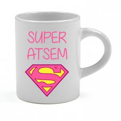 Mini tasse expresso super atsem logo superman Cadeau D'amour