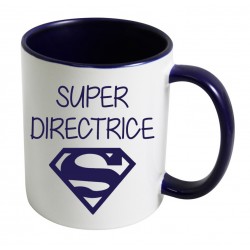 Mug super directrice logo superman CADEAU D AMOUR