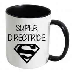 Mug super directrice logo superman CADEAU D AMOUR