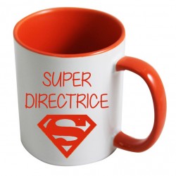 Mug super directrice logo superman CADEAU D AMOUR