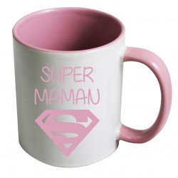 Mug super maman logo superman CADEAU D AMOUR