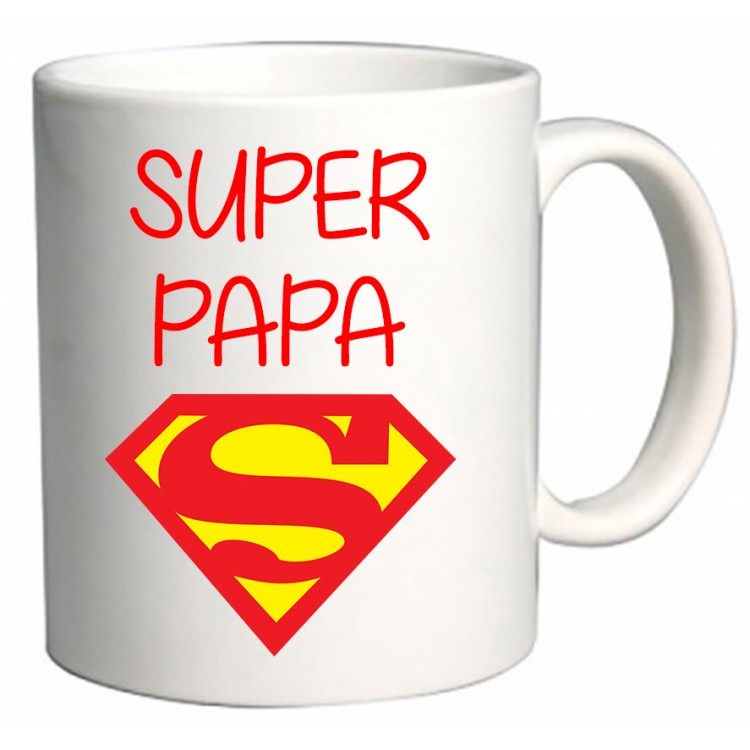 Mug super papa superman Cadeau D'amour