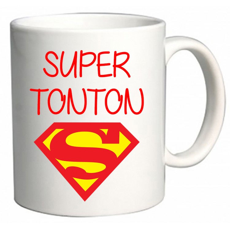 Mug super tonton superman CADEAU D AMOUR
