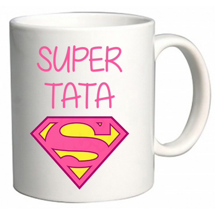 Mug super tata superman - Cadeau D'amour