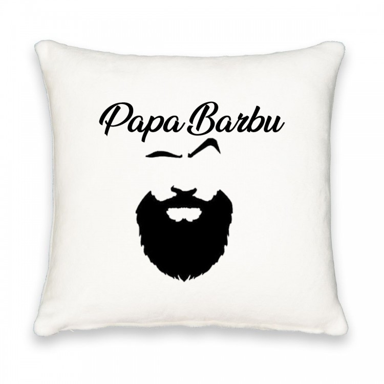 Coussin carré papa barbu CADEAU D AMOUR