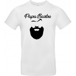 T-shirt homme Col Rond papa barbu