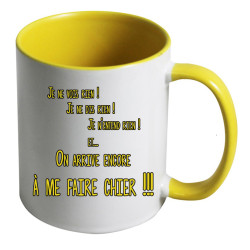 Mug je ne vois rien, je ne dis rien, je n'entend rien CADEAU D AMOUR