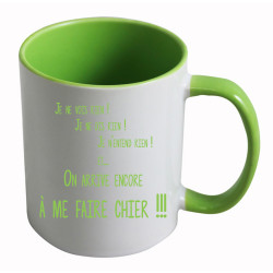 Mug je ne vois rien, je ne dis rien, je n'entend rien CADEAU D AMOUR