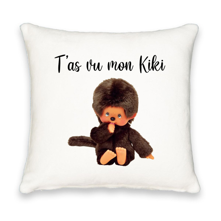 Coussin carré T'as vu mon kiki CADEAU D AMOUR