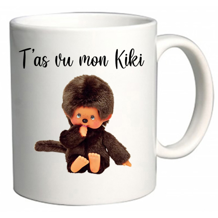 Mug T'as vu mon kiki - Cadeau D'amour