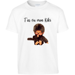 T-shirt enfant T'as vu mon kiki