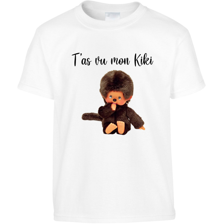 T-shirt enfant T'as vu mon kiki CADEAU D AMOUR