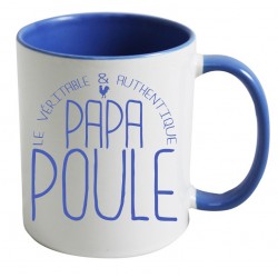 Mug Le véritable & authentique Papa Poule CADEAU D AMOUR