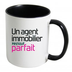 Mug Un agent immobilier Presque Parfait CADEAU D AMOUR