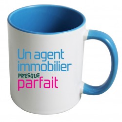 Mug Un agent immobilier Presque Parfait CADEAU D AMOUR