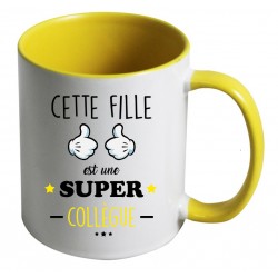 Mug Cette Fille est une Super Collègue CADEAU D AMOUR