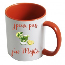 Mug J'peux pas j'ai Mojito CADEAU D AMOUR