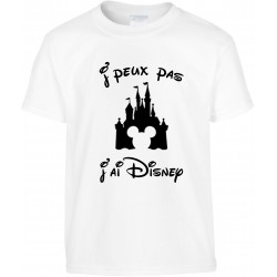 T-shirt enfant J'peux pas J'ai Disney