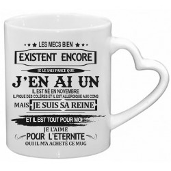 Mug Les mecs bien existent il est né en novembre CADEAU D AMOUR