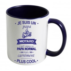 Mug Je suis un papa Motard CADEAU D AMOUR