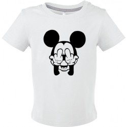 T-shirt bébé Mickey malpoli