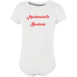 Body manches courtes Mademoiselle Boudeuse